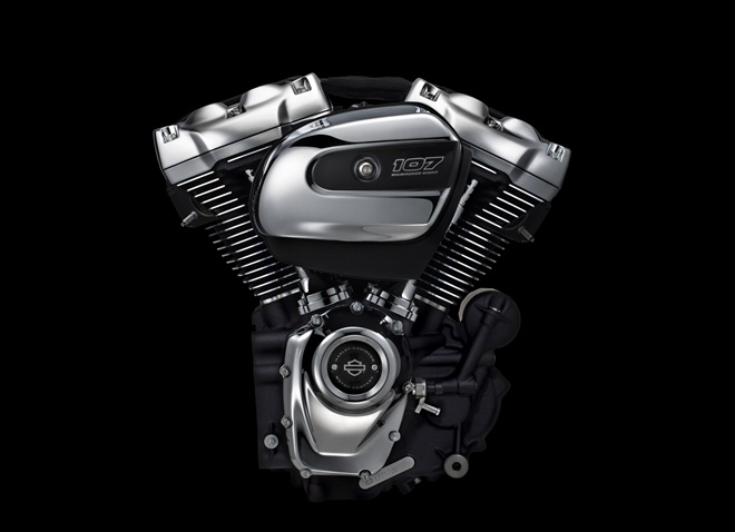 Harley- Davidson new Milwaukee-Eight engine series.