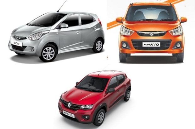 The newly launched Renault Kwid 1.0L SCe carries a price tag of Rs. 3.82 lakh, ex-showroom, Delhi for the RXT variant and Rs. 3.95 lakh, ex-showroom, Delhi for the RXT (O) trim.