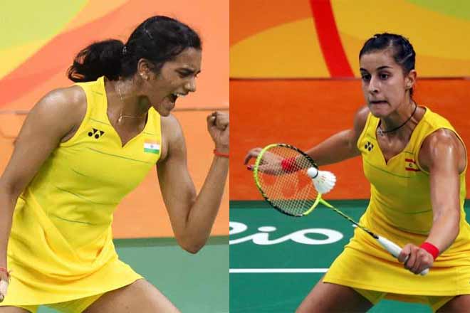 PV Sindhu vs Carolina Marin, PV Sindhu, PV Sindhu wins, PV Sindhu for gold medal, PV Sindhu news, PV Sindhu match, PV Sindhu match today, PV Sindhu final, PV Sindhu badminton, PV Sindhu badminton match, Carolina Marin vs PV Sindhu, live final match, live tv coverage, live streaming badminton match, rio olympics, olympics tv coverage, marin vs sindhu badminton match, sports news, sports live coverage, financial express