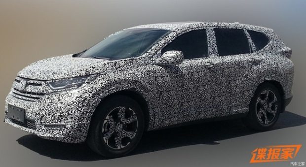 2017 Honda CR-V spied