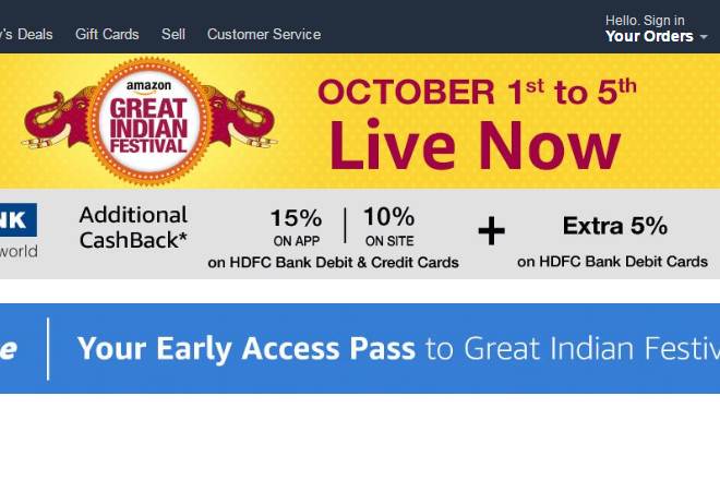 Amazon, Amazon Great Indian Festival, Amazon Great Indian sale, amazon india, amazon mobile, amazon offers, Amazon Great Indian sale start, Moto G4, Moto G4 sale, Moto G4 price, Redmi Note 3, Redmi Note 3 price, Redmi Note 3 sale on amazon sale, Microsoft Surface Pro 4, iphone 7, iphone 7 pre bookimg, iphone 7 price on Amazon, amazon offers today, amazon offers on mobile, amazon smartphone offer
