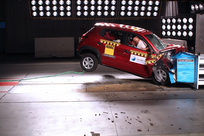 Renault Kwid Scores One Star Global NCAP Crash Test