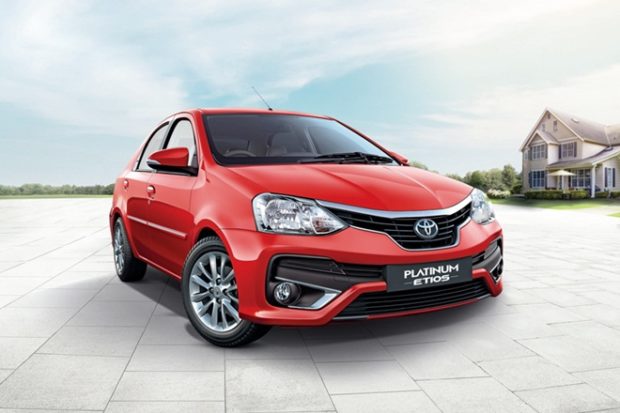 Toyota Etios Facelift Platinu