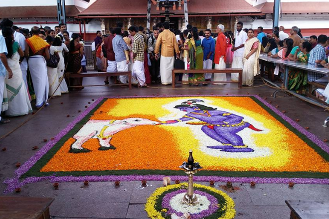 Onam festival in Kerala's Guruvayoor Temple: 7 stunning Pookalams to brighten up Onam festival