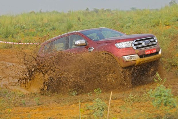 Ford Endeavour 4x4 system