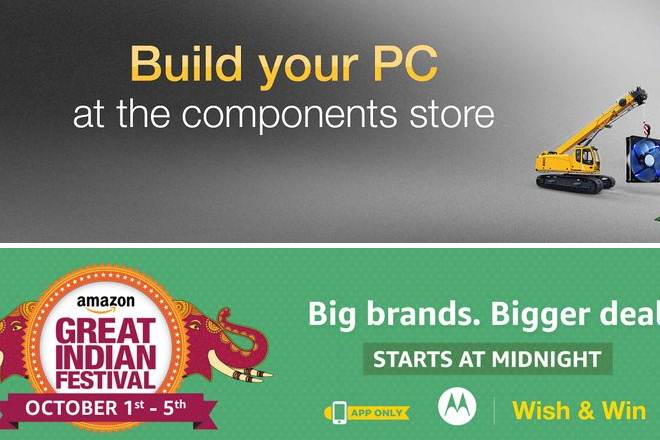 Amazon, Amazon Great Indian Festival, Amazon Great Indian sale, amazon india, amazon mobile, amazon offers, Amazon Great Indian sale start, Moto G4, Moto G4 sale, Moto G4 price, Redmi Note 3, Redmi Note 3 price, Redmi Note 3 sale on amazon sale, Microsoft Surface Pro 4, iphone 7, iphone 7 pre bookimg, iphone 7 price on Amazon, amazon offers today, amazon offers on mobile, amazon smartphone offer