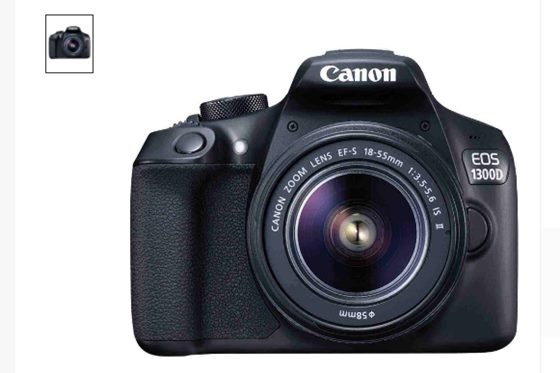Canon EOS 1300D DSLR cameras with Wifi-NFC SNAPDEAL
