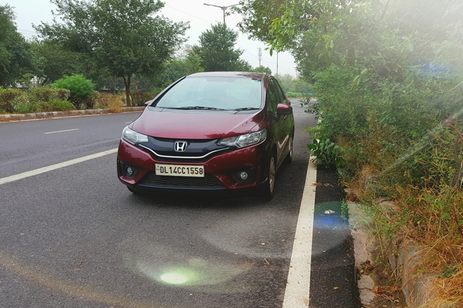 The Honda Jazz has is a offers good road presence
