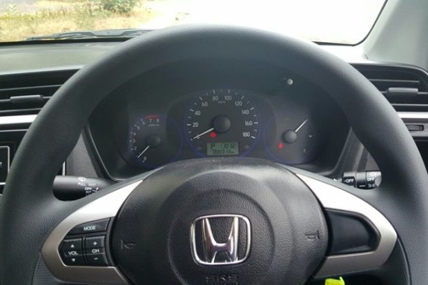 New Honda Brio Console
