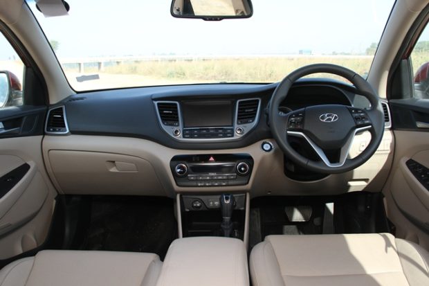Hyundai Tucson has a dual-tone interiors (Image credit: Auto Tech Review)