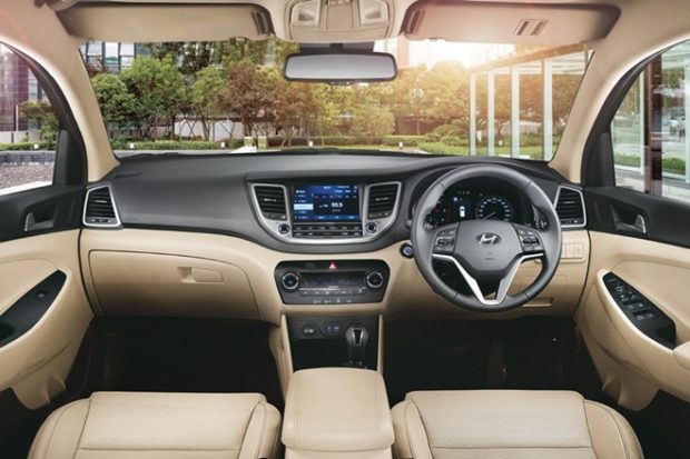 Hyundai Tucson is offered with first-in-segment features
