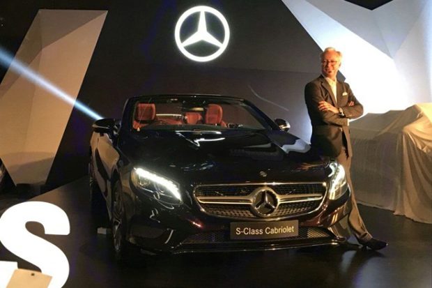 The Mercedes-Benz S500 Cabriolet is priced at Rs 2.25 crore ex-showroom Delhi