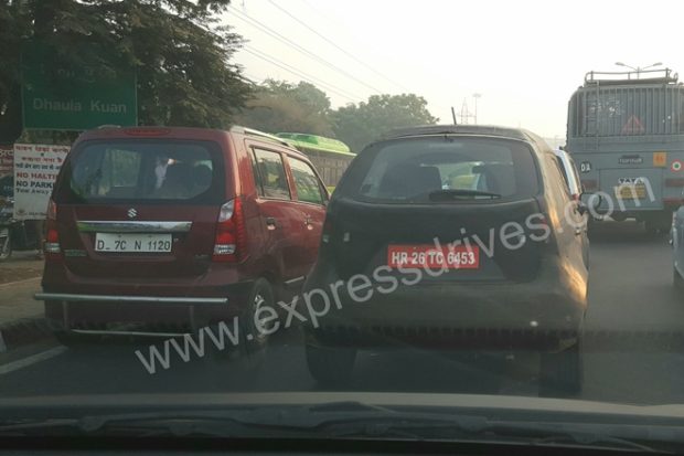 Maruti Suzuki Ignis caught testing