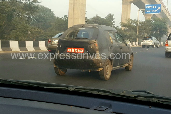 Maruti Suzuki Ignis caught testing