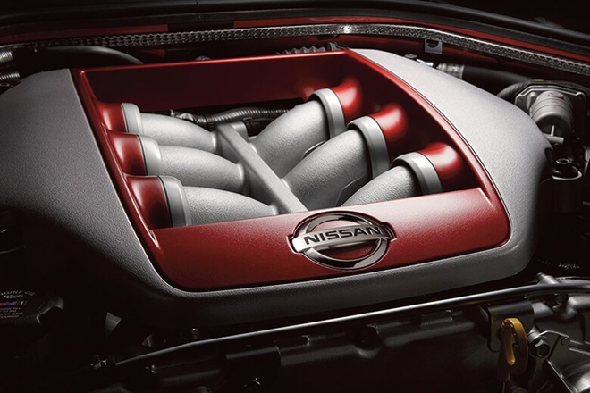 Each engine is hand built and takes three months to complete by one highly skilled engineer at Nissan