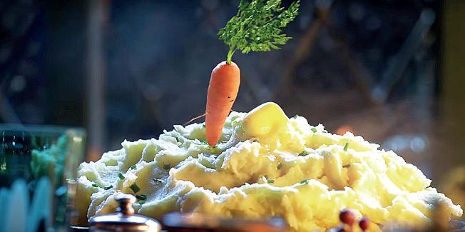 McCann UK’s spot follows Kevin the Carrot’s plan to stay up late on Christmas eve to meet Santa.