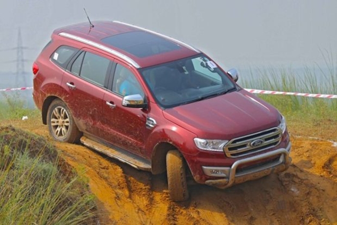 The Ford Endeavour is available in India with two diesel engines, a 2.2 litre and a 3.2 litre