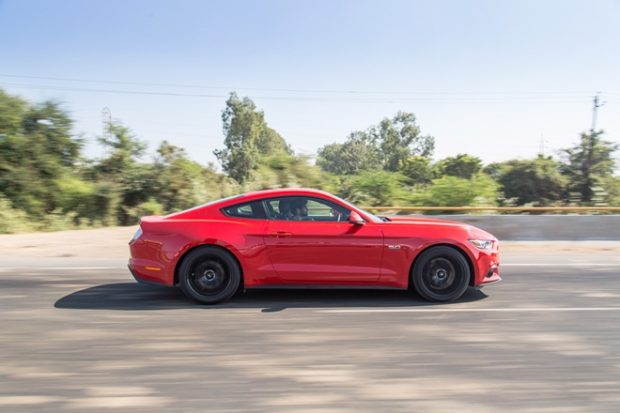 The Ford Mustang GT's suspension setup has the right balance between spirited driving and comfort
