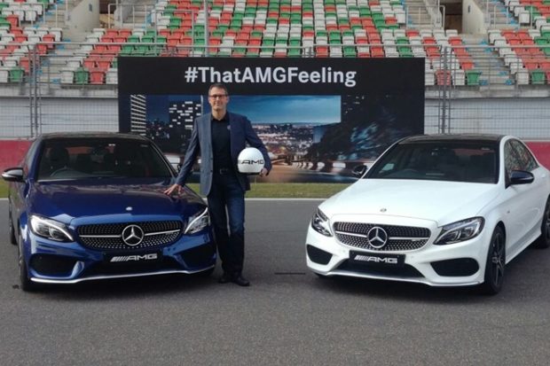 Mercedes-AMG C43 AMG is powered by a 3.0 litre twin-turbocharged V6 petrol engine