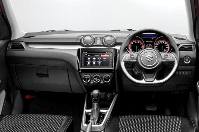 The new Swift will have a touchscreen infotainment system with steering mounted controls and would also support Apple CarPlay and Android Auto