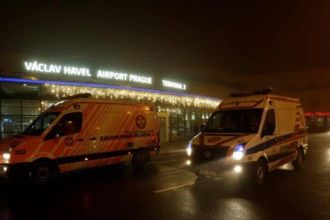 Richard Klima, spokesman for Prague's air traffic controllers, told AFP that the Enter Air plane flying from Las Palmas, Spain to Warsaw landed in Prague following the pilot's request. (Reuters)