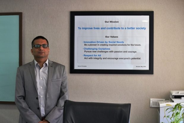 Sameer Gandhi, MD, Omron Automation, India