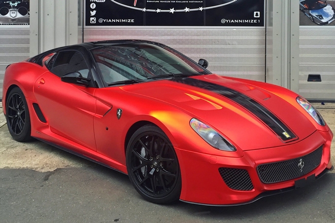 Ferrari 599 GTO: Image is for representation purpose only