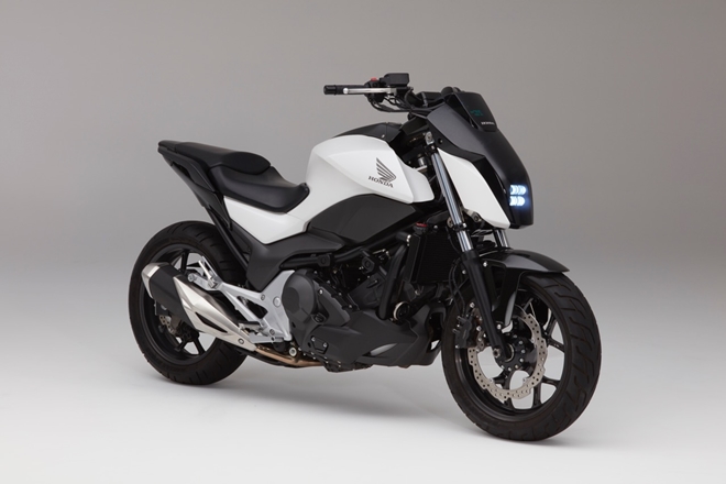 The Honda Riding Assist motorcycle not only balances itself, it can also increase its rake angle as well as follow you around