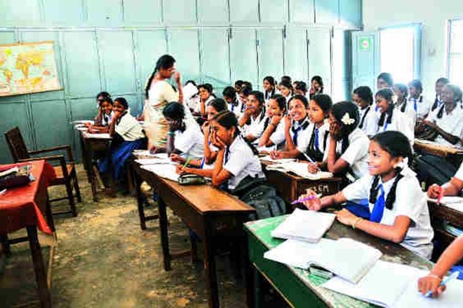 Government schools in Delhi depend on teachers who earn 42 per cent of the salary of regular teachers, are denied job benefits. (PTI)