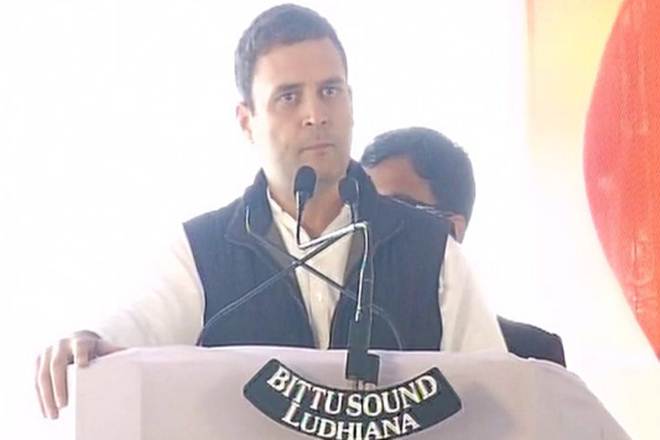 Congress vice president Rahul Gandhi is on a three-day visit in Punjab to campaign for the party. (ANI)