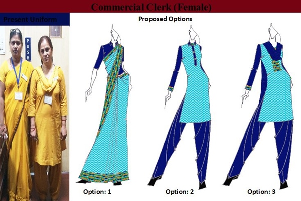 Ritu Beri, Indian Railways uniform