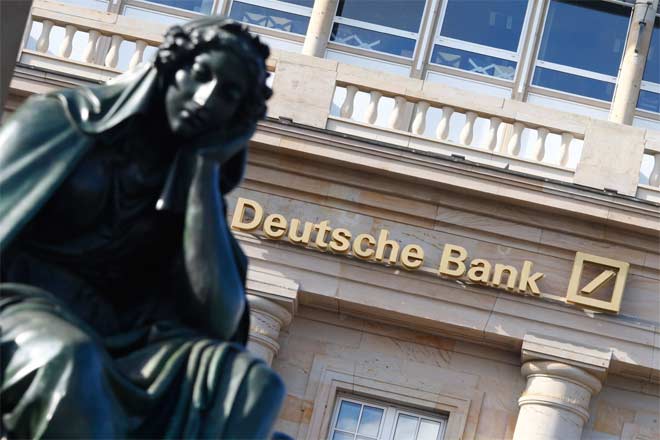 Deutsche Bank may face claims for as much as 10 billion rubles ($170 million), said Anatoly Aksakov, head of the Association of Regional Banks of Russia. (Reuters)