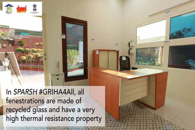 Pradeep Kumar Pujari, Secretary, Ministry of Power inaugurated the life size model of a green building replica of SPARSH at the India Habitat Centre on February 27 ahead of the upcoming 8th GRIHA Summit. SPARSH Griha4All has been launched by the GRIHA team to enhance the user experience of a 'Green Building' whose directive is to build awareness among the masses. While speaking to the media PK Pujari said, "SPARSH is a brilliant initiative to integrate green technologies for efficient green buildings. This would chart the way forward for all the future green buildings and address the issue of energy security and energy efficiency, as well."