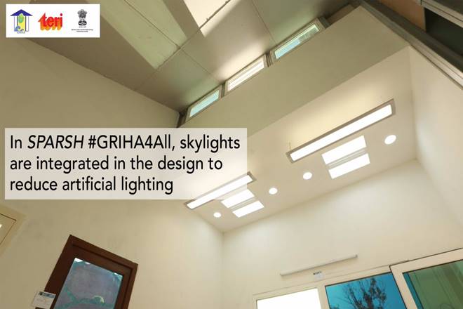 Pradeep Kumar Pujari, Secretary, Ministry of Power inaugurated the life size model of a green building replica of SPARSH at the India Habitat Centre on February 27 ahead of the upcoming 8th GRIHA Summit. SPARSH Griha4All has been launched by the GRIHA team to enhance the user experience of a 'Green Building' whose directive is to build awareness among the masses. While speaking to the media PK Pujari said, "SPARSH is a brilliant initiative to integrate green technologies for efficient green buildings. This would chart the way forward for all the future green buildings and address the issue of energy security and energy efficiency, as well."