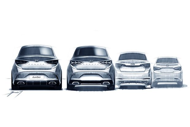 Hyundai has also updated the rear end of the car with revised the tail lamps, a rear spoiler, rear diffuser and quad exhausts