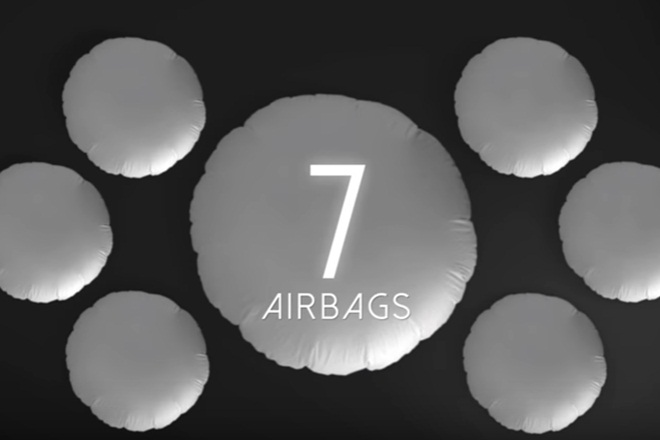 The seven airbags will be equipped on the higher versions of the new 2017 Toyota Corolla Altis