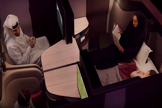 qatar airways, qatar airways qsuite, qatar airways flights, qatar airways india flights, qatar airways delhi flight, qatar airways mumbai flight, qatar airways India, middle east, Middle East biggest travel show, Dubai, Arabian Travel Market, qatar airlines, qatar airways group, qatarairways.com