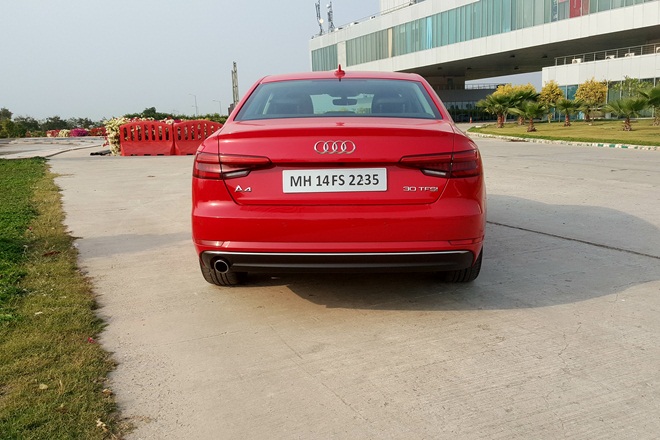 The Audi A4 30 TFSI is lighter by 95 kg than its predecessor and is based on the MQB Evo platform.