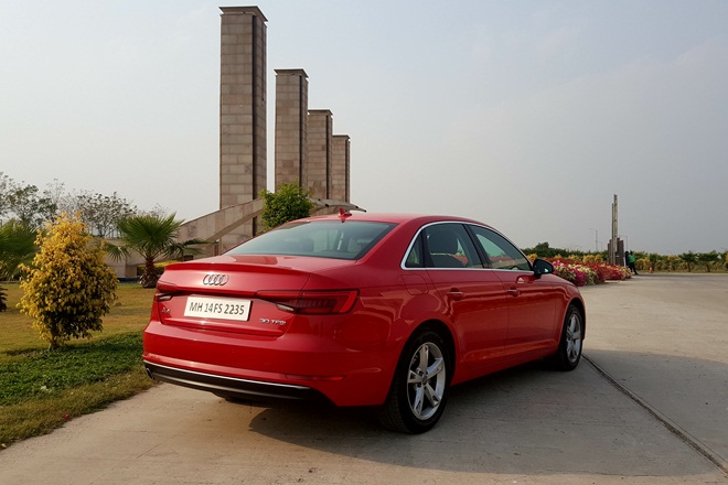 Design changes at the rear and side aren't vastly different from the older model.