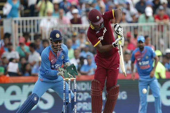 India vs West Indies 2017, West Indies cricket team, Indian cricket team, Jason Holder, Devendra Bishoo, Jonathan Carter, Roston Chase, Miguel Cummins, Shai Hope (WK), Alzarri Joseph, Evin Lewis, Jason Mohammad, Ashley Nurse, Kieran Powell, Rovman Powell, Kesrick Williams. Virat Kohli(c), Shikhar Dhawan, Rishabh Pant, Ajinkya Rahane, MS Dhoni, Yuvraj Singh, Kedar Jadhav, Hardik Pandya, Ravichandran Ashwin, Ravindra Jadeja, Mohammed Shami, Umesh Yadav, Bhuvneshwar Kumar, Kuldeep Yadav, Dinesh Karthik