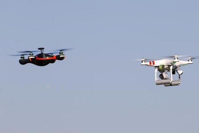 robotic drones, drones, flying robotic drones, drive on ground robotic drones, drones drive