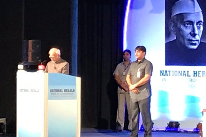 hamid ansari, hamid ansari speech, freedom of press, hamid ansari freedom of press, hamid ansari on media, national herald, national herald launch