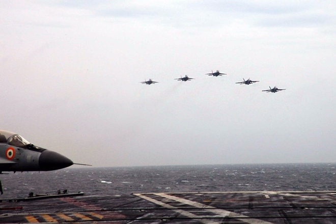 Malabar 2017, Mig 29K, FA18 super hornet, INS Vikramaditya, USS Nimitz