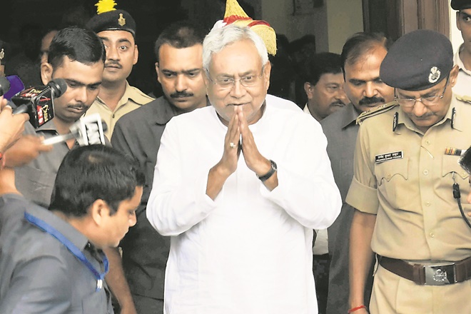 First, Prime Minister Narendra Modi praised him for his "honesty" in standing up to corruption. Then the BJP said it would support him, and its legislators met Kumar's JD(U) MLAs. After the meeting, Kumar, accompanied by senior BJP leader Sushil Kumar Modi drove to Raj Bhavan to stake claim to form the government. Modi later told journalists that a list of 132 MLAs supporting the alliance was submitted to the governor who has invited Kumar to form the government. These include 71 of JD(U), BJP 53, RLSP 2, LJP 2, HAM 1 and three Independents.