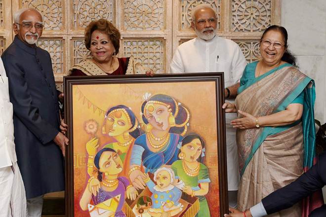 hamid ansari, hamid ansari farewell, derek obrien, derek obrien twitter, derek obrien social media, derek obrien non vegetarian food, hamid ansari farewell dinner, vice president of india, VP hansari