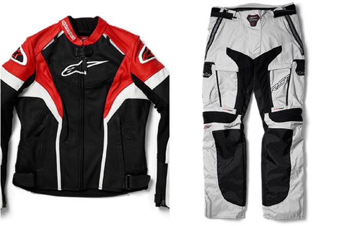 Riding jackets and pants
