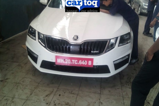 Skoda Octavia RS front