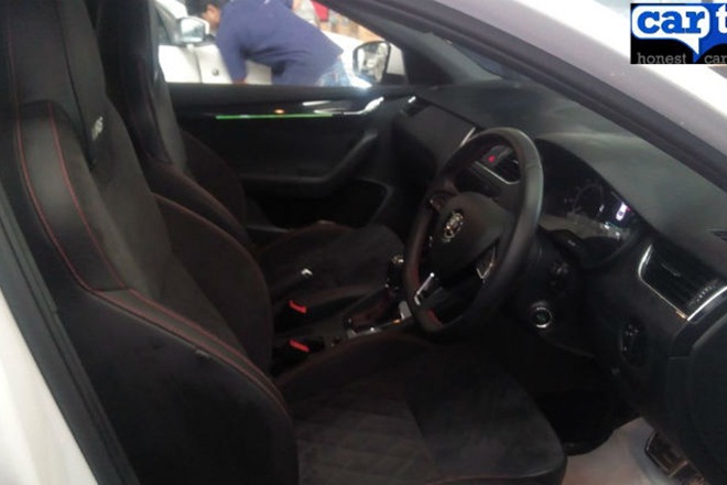 Skoda Octavia RS interior