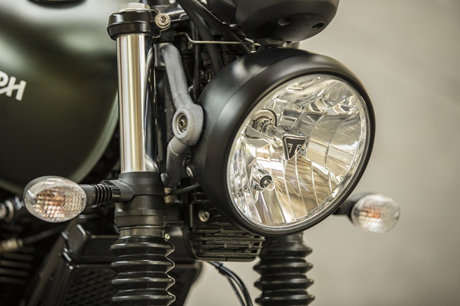 Triumph Street Scrambler headlamp