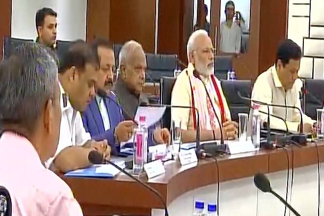 Narendra Modi in Assam LIVE Updates: PM to review flood situation ...